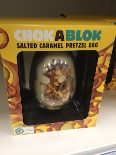 Tesco Chokablok Salted Caramel Pretzel Egg: