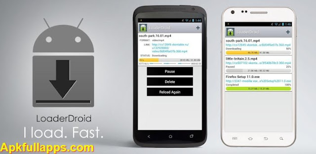 Loader Droid Pro download manager v0.9.2.9