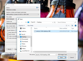 Cara Membuat Bootable USB Flashdisk Linux Ubuntu di Windows