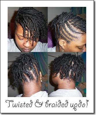 two strand twist hairstyles. large two strand twists;