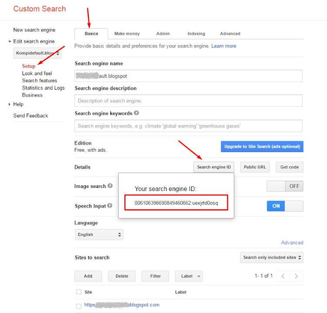 Add Responsive PopUp Google Custom Search Result on Blogger