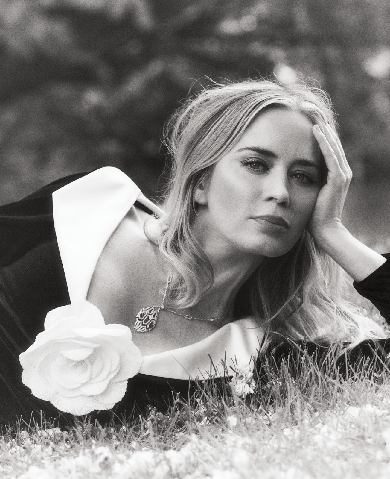 Emily Blunt in Harper's Bazaar UK July/August 2023 by Tom Schirmacher