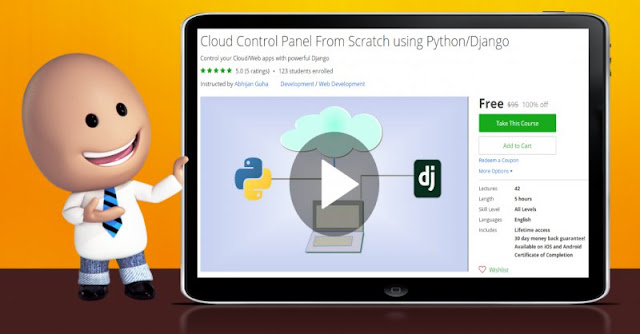 [100% Off] Cloud Control Panel From Scratch using Python/Django| Worth 95$