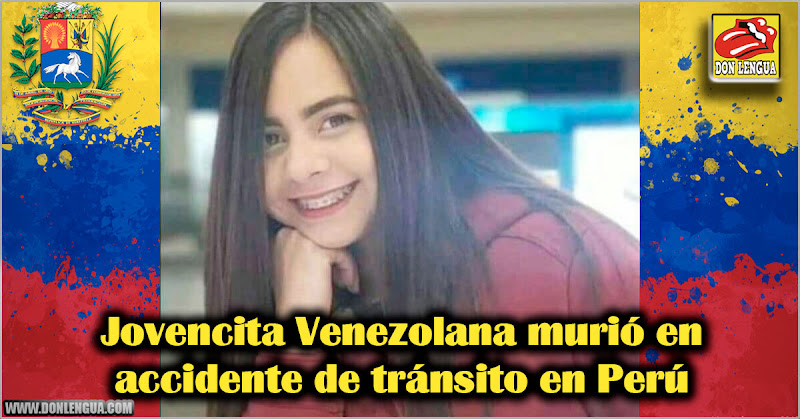 Jovencita Venezolana murió en accidente de tránsito en Perú