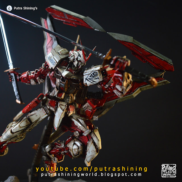 MG Gundam Astray Red Frame Kai Custom Weathering by Putra Shining