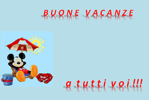 Buone vacanze