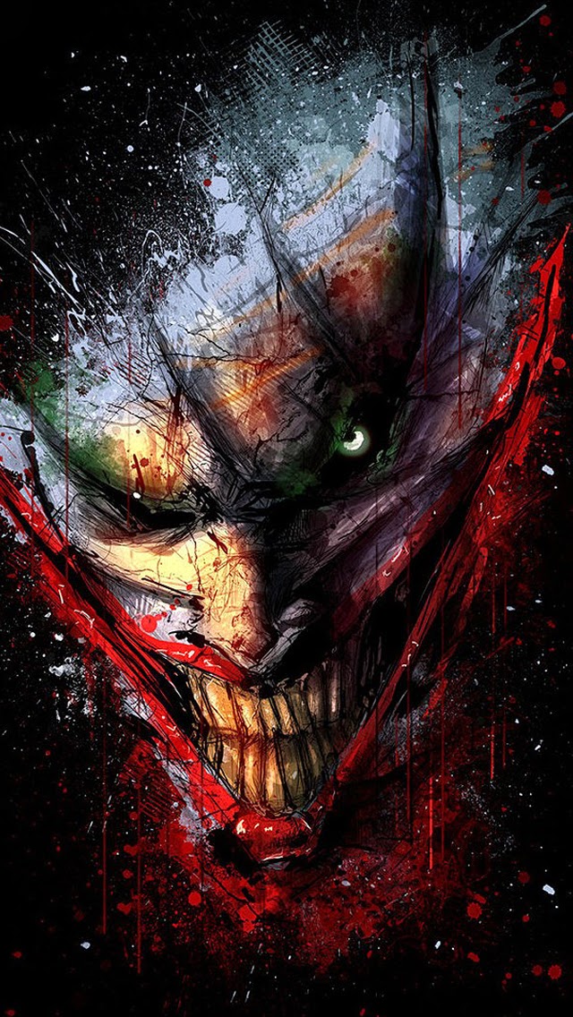 The Joker  Art iPhone  5S Wallpaper  iPhone  5 Wallpapers  
