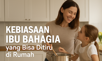 Kebiasaan Ibu Bahagia Yang Bisa Ditiru Di Rumah