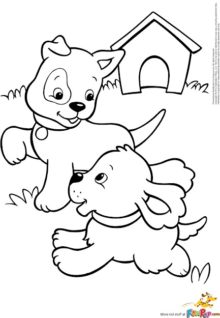 Coloring Pages For Puppies  Cute Puppy Coloring Pages  Images About Ba  Shower Color Pages