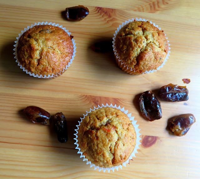 Orange, Date & Oat Muffins