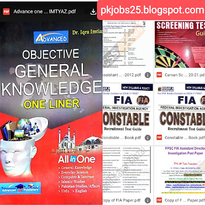 FIA CSS SPSC Past Papers Notes (Download in Pdf)