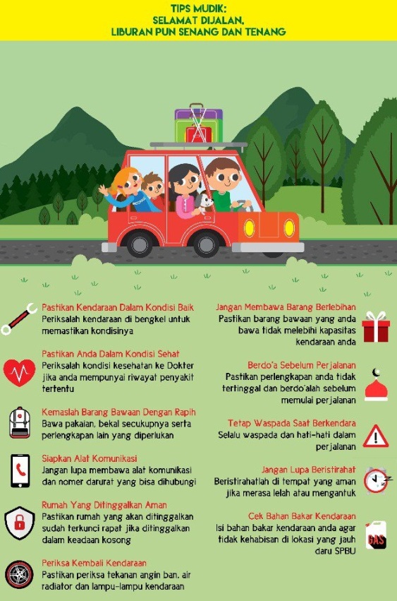 TIPS MUDIK LEBARAN (IDUL FITRI) 2018  PENDIDIKAN 