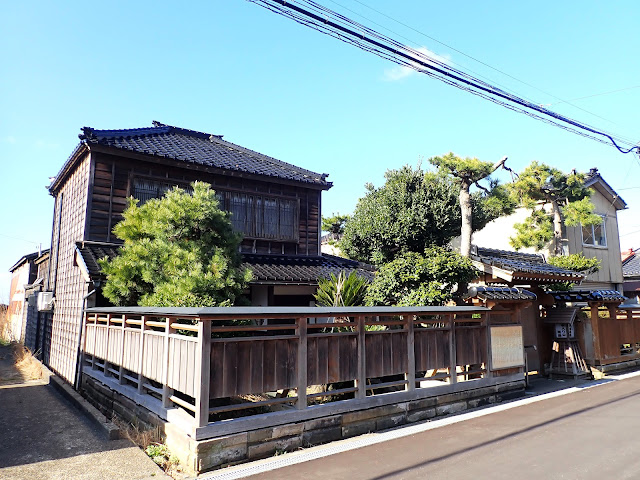 舊青山住宅。 出雲崎著名商人的住宅。