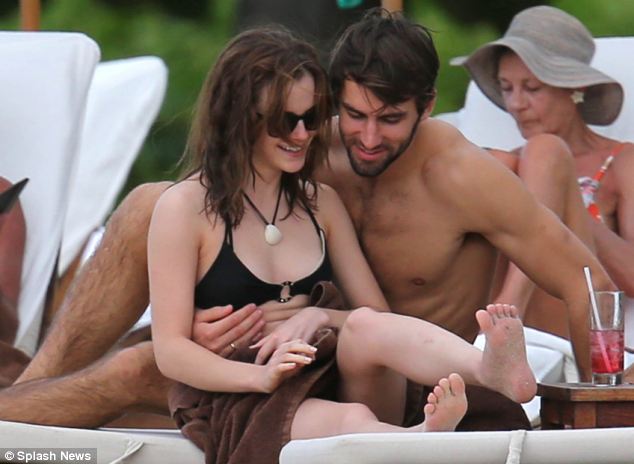 Emma Watson in Bikini with her boyfriend