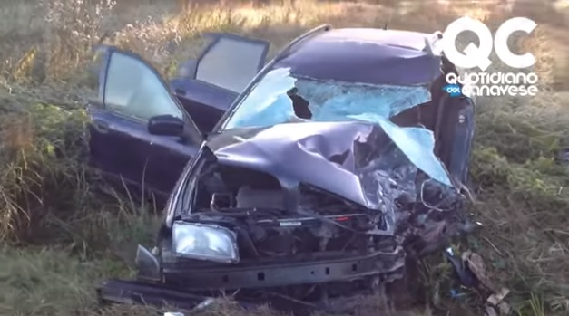 Volvo V40 after the accident