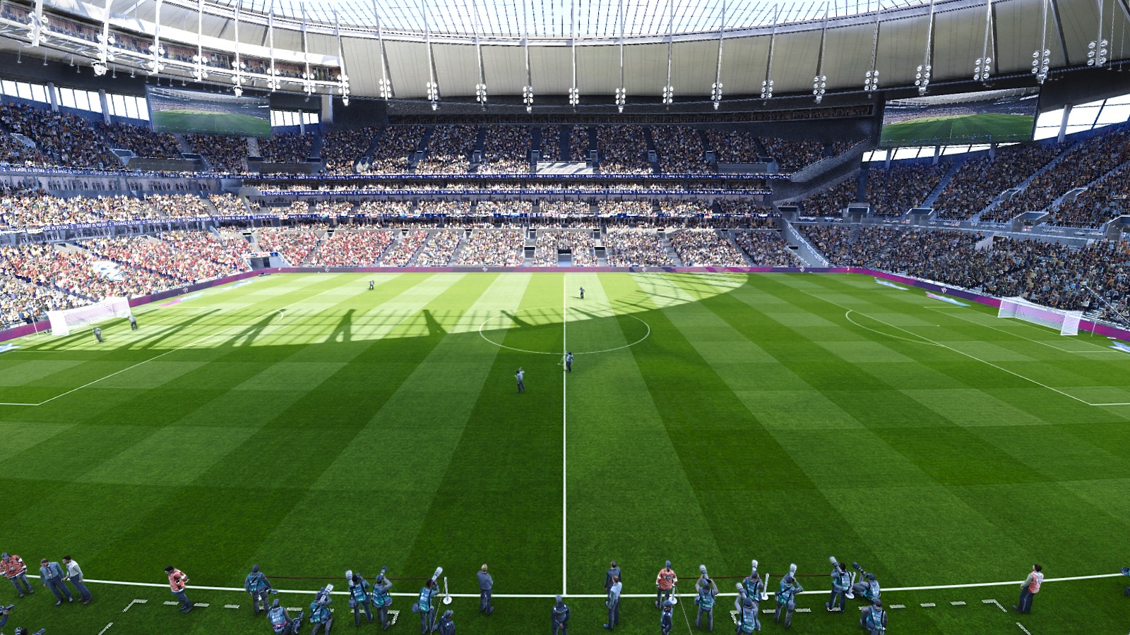 PES 2020 Stadium Tottenham Hotspur + Etihad with Aerial ...