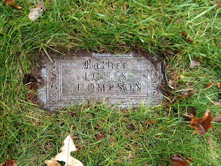 Louis Thompson headstone