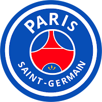 Quickly create the Paris Saint Germain club logo with circles and ovals