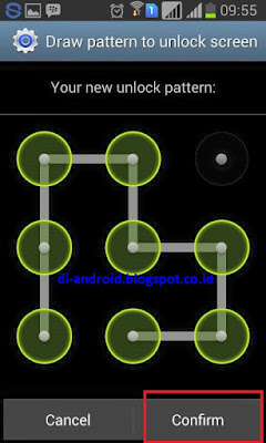 Cara Mengunci HP Android Dengan Pola