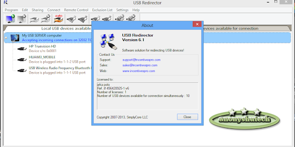 USB Redirector OFFICIAL FULL PACKAGE