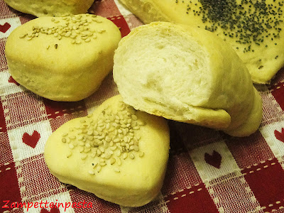 Cuori di pane alla ricotta - Ricetta San Valentino