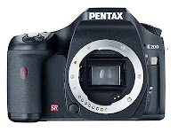 Pentax K200d camera