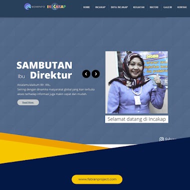 Pembuatan Website INCAKAP Kominfo RI 