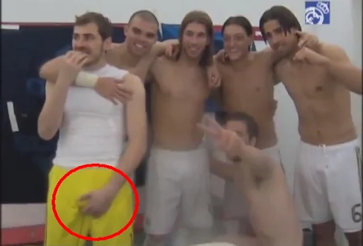 Iker Casillas' 'cocky' celebration