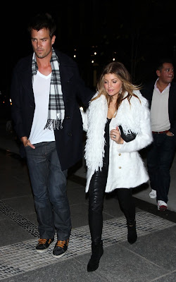 Fergie out to Dinner in NYC with Josh Duhamel