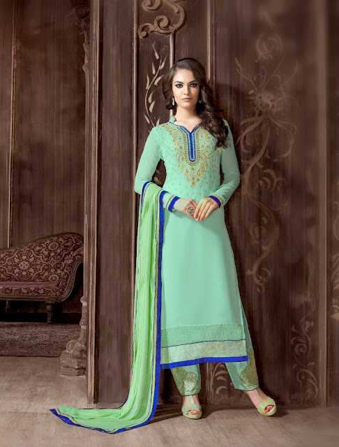 Buy Designer Wear Women Salwar Suit Collection in Lowest Price