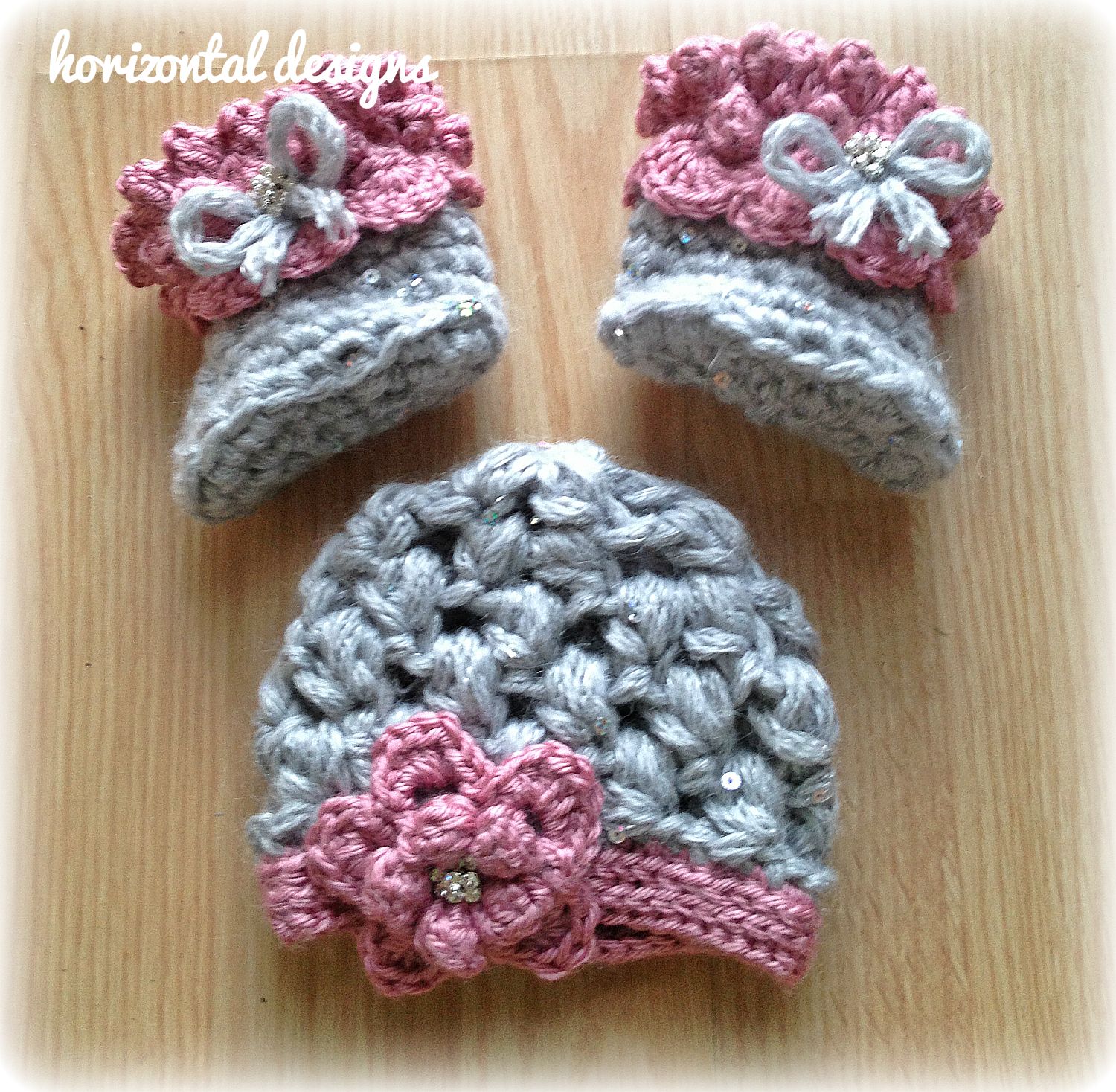 Studio Create: *New* The Winter Princess Newborn Set Crochet Pattern