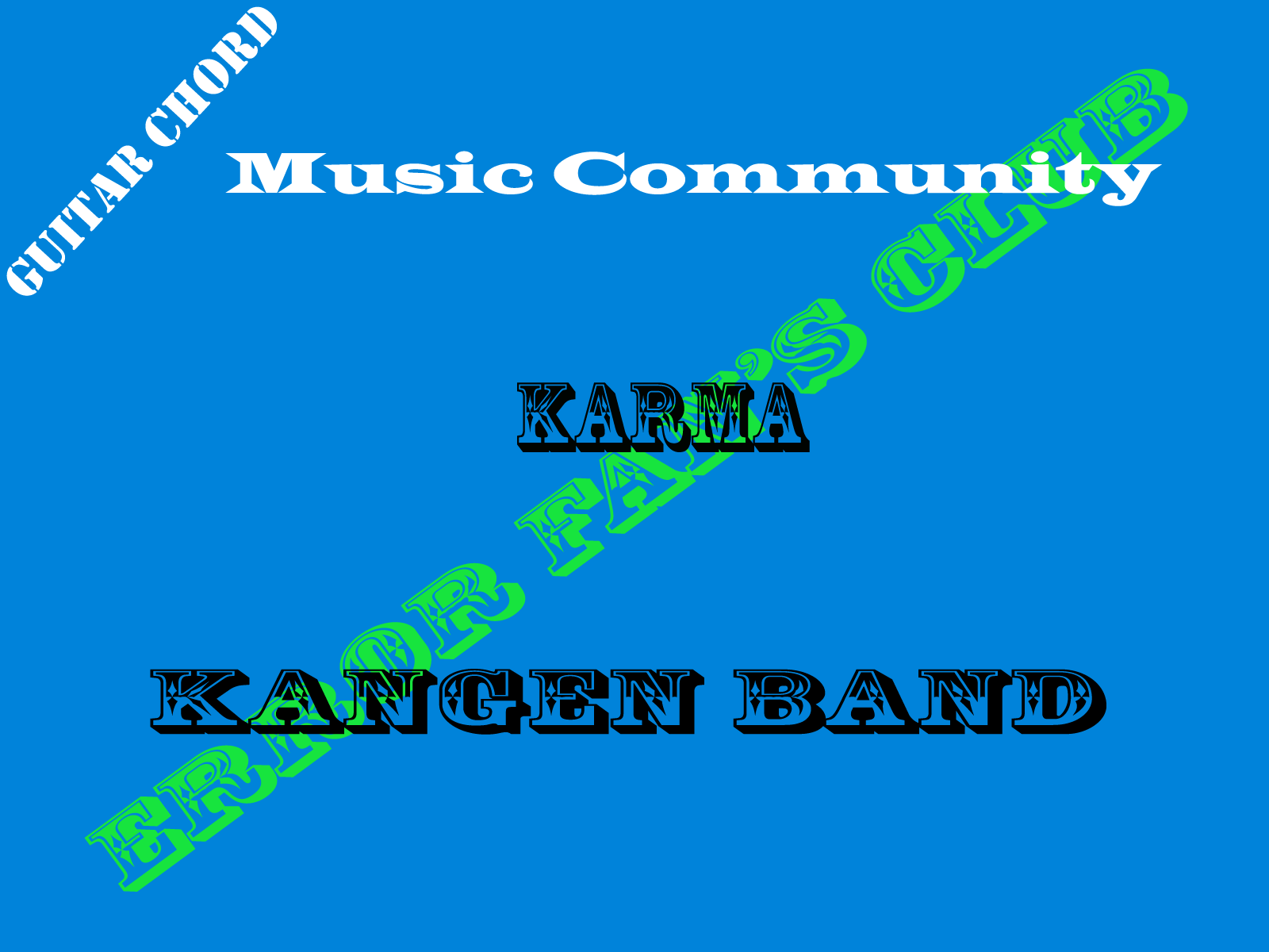 Kangen Band  Karma  MUSIC COMMUNITY