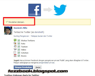 Cara Menghubungkan Akun Facebook Ke Twitter