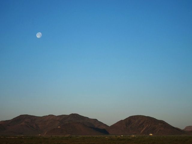 Skywatch Friday - Morning Moon