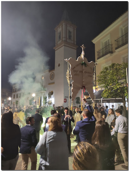 Rosario con el Simpecado del Rocío 2022