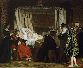 A morte de Isabel a Católica. Eduardo Rosales, Museu Nacional del Prado, Madri.