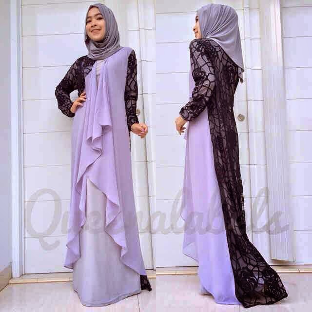  Baju  Gamis Celana Terbaru Benita Dress By Queenalabels