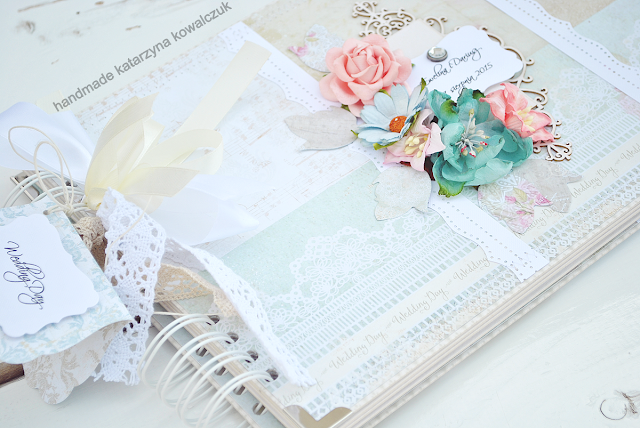 Album Ślubny scrapbooking