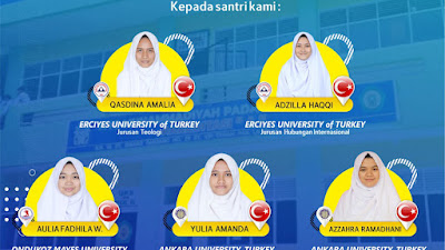 Lima Lulusan MA KMM Kauman Kuliah ke Turki