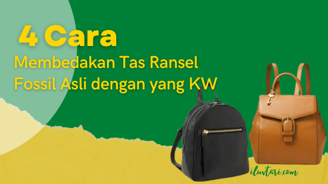 tas ransel fossil