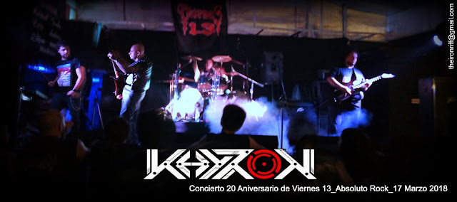 Khyron - 20 Años de Heavy Metal en Paraguay - Concierto 20 Aniversario de Viernes 13