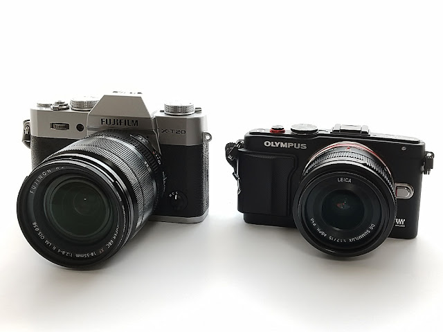 FUJIFILM X-T20とOLYMPUS E-PL6