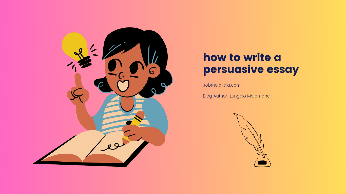 how to write a persuasive essay