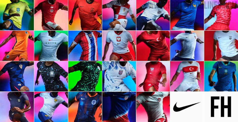 All Nike 2024 National Team Kits Revealed - Footy Headlines