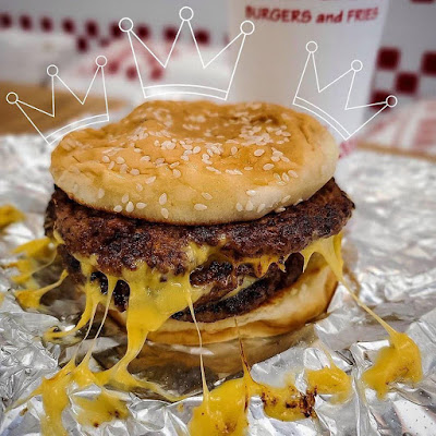 Hamburguesa de Five Guys en Nueva York