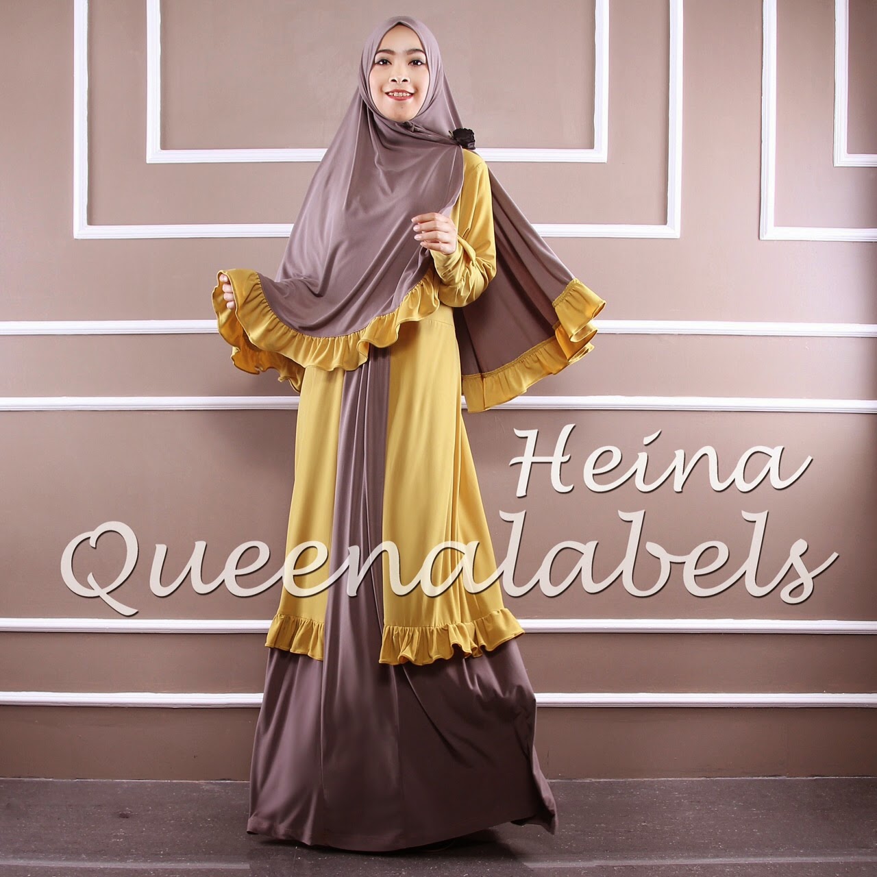 Baju Muslim Terbaru Zaskia Sungkar Heina Syar By Queenalabels