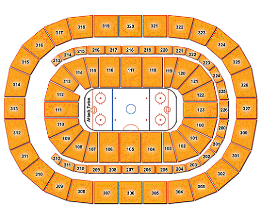 KeyBank Center Basketball Dynamic Seating Charts Rukkus