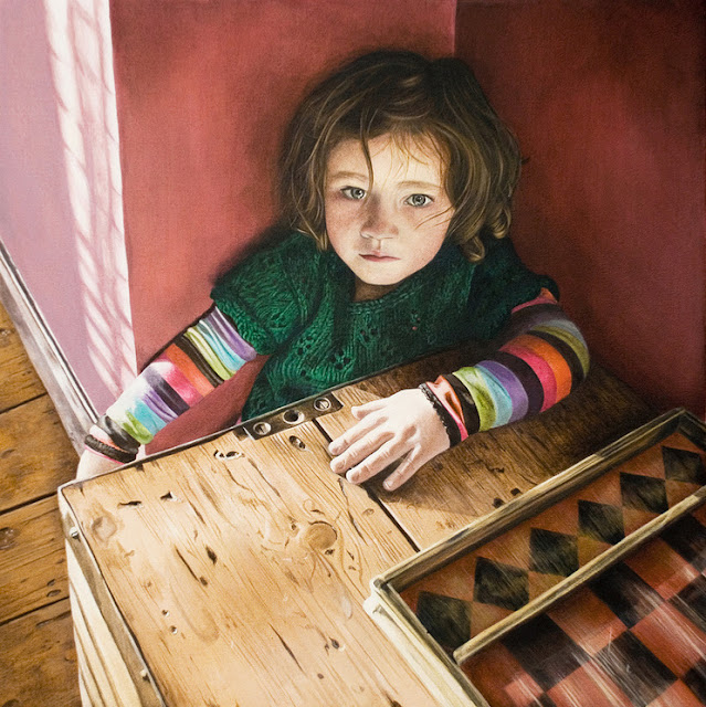 Beautiful Portrait Paintings by Thea Penna(London)