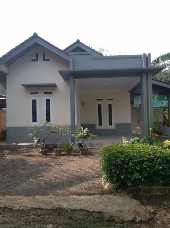 Rumah minimalis atap pelana