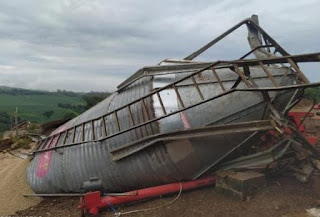 QUEDA DE SILO PROVOCA MORTE DE TRABALHADOR EM NOVA TEBAS